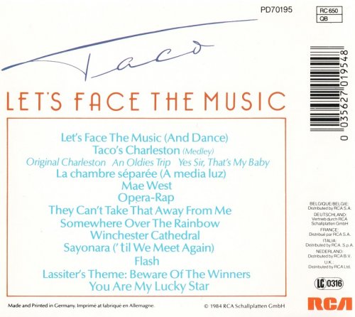 Taco - Let's Face The Music (1984)