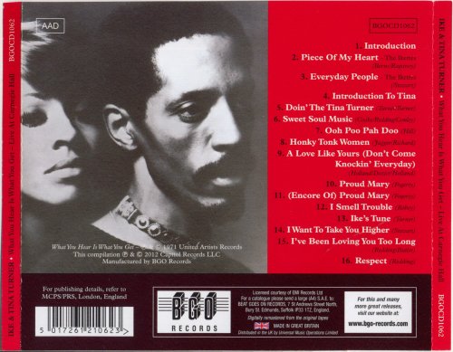 Ike And Tina Turner - What You Hear Is What You Get: Live At Carnegie Hall (2012) CD-Rip