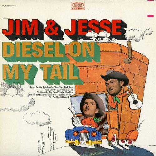 Jim & Jesse - Diesel On My Tail (1967) [Hi-Res]