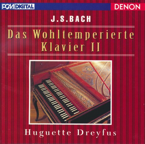 Huguette Dreyful - J.S.Bach: Das Wohltemperierte Klavier II (1997)