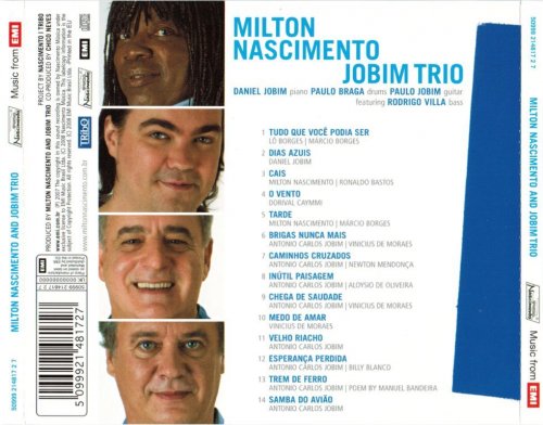 Milton Nascimento And Jobim Trio - Novas Bossas (2008) FLAC