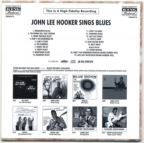 John Lee Hooker - John Lee Hooker Sings Blues: Every One a Pearl (2015)