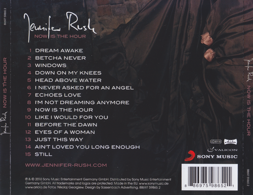 Jennifer Rush - Now Is The Hour (2010) CD-Rip