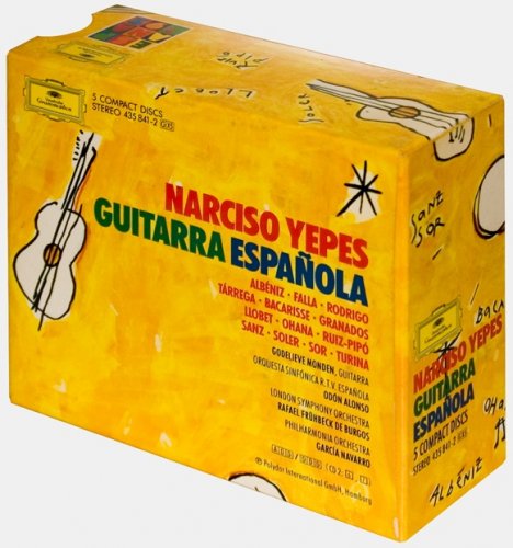 Narciso Yepes - Guitarra Espanola (1992) [5CD BOX]