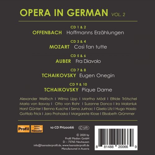 Rudolf Schock - Opera in German, Vol. 2 (2021)