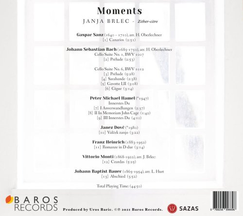 Janja Brlec - Moments (2021)