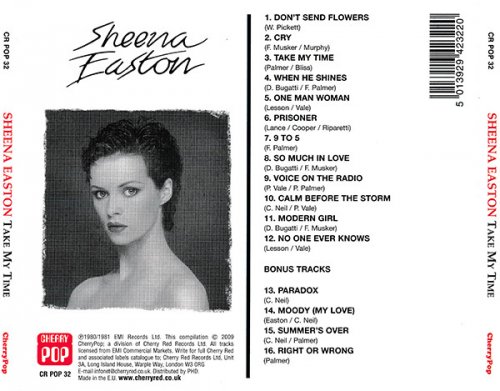 Sheena Easton - Take My Time (1981) [2009]