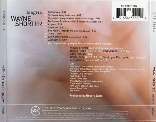 Wayne Shorter - Alegria (2003) CD Rip