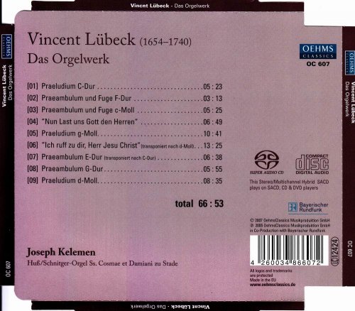 Joseph Kelemen - Luebeck: Organ Works (2005) [SACD]