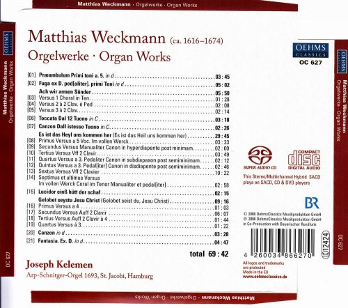 Joseph Kelemen - Matthias Weckmann: Norddeutsche Orgelmeister, Vol. 2 (2005) [SACD]