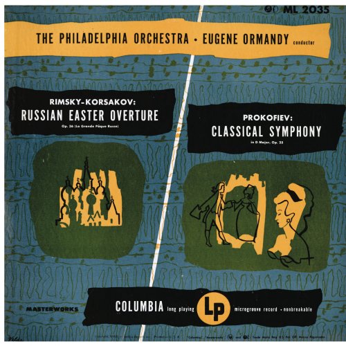 Eugene Ormandy - Prokofiev: Classical Symphony in D Major, Op. 25 - Rimsky-Korsakov: Russian Easter Festival, Op. 36 (Remastered) (2021) [Hi-Res]