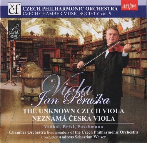 Jan Pěruška - The Unknown Czech Viola Concertos: Vaňhal, Brixi, Puschmann (2007) CD-Rip