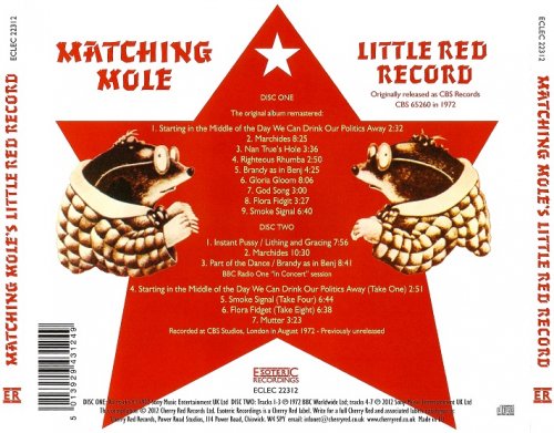 Matching Mole - Little Red Record (1972) [2012 2CD Deluxe Edition]