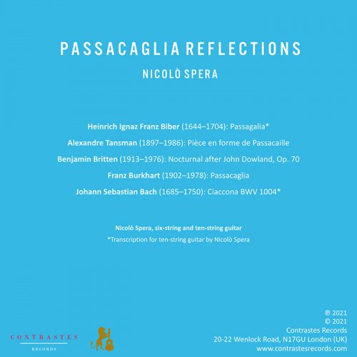 Nicolò Spera - Passacaglia Reflections (2021) [Hi-Res]