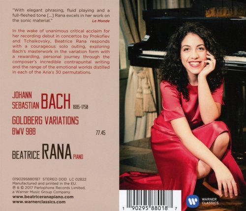 Beatrice Rana - Bach: Goldberg Variations, BWV 988 (2017) [Hi-Res 24bits - 192.0kHz]