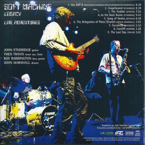 Soft Machine Legacy - Live Adventures (2010) [2014]