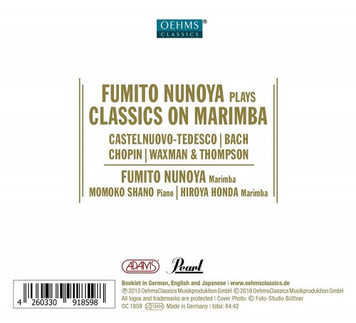 Hiroya Honda, Momoko Shano, Fumito Nunoya - Classics on Marimba (2016)