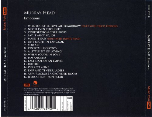 Murray Head - Emotions: My Favourite Songs (2006) CD-Rip