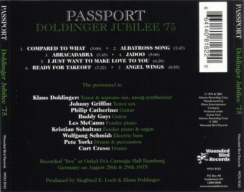 Passport - Doldinger Jubilee '75 (1975)