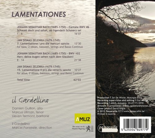 Il Gardellino, Marcel Ponseele - Lamentationes (2012)