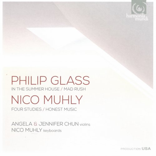 Angela & Jennifer Chun, Nico Muhly - Nico Muhly & Philip Glass: Violin Duos (2016) CD-Rip