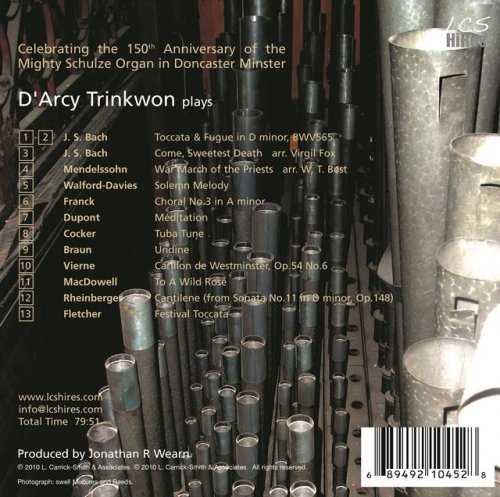 D'Arcy Trinkwon - Celebrating the 150th Anniversary of the Mighty Schulze Organ in Doncaster Minster (2021)