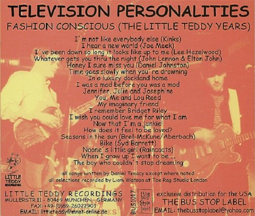 Television Personalities - Fashion Conscious (The Little Teddy Years) (Reissue) (2010)