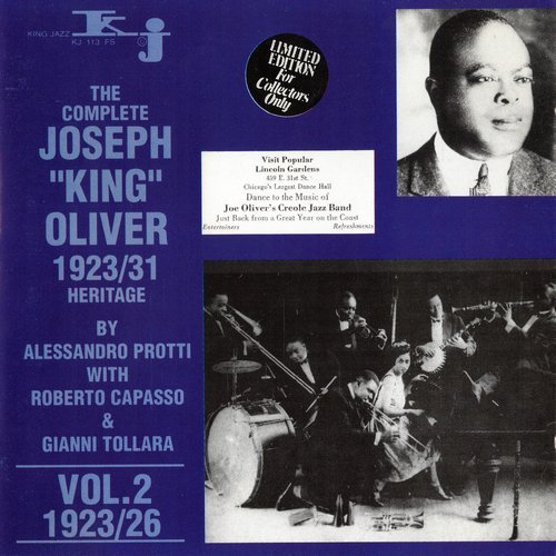 King Oliver - The Complete Joseph "King" Oliver Heritage Vol. 2 1923-1926 (1992)