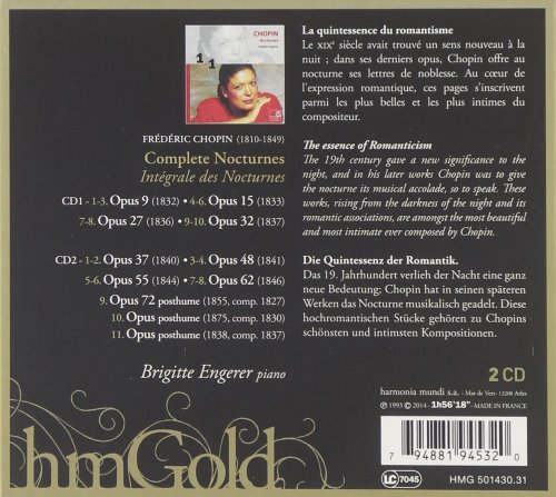 Brigitte Engerer - Chopin: Complete Nocturnes (2010)