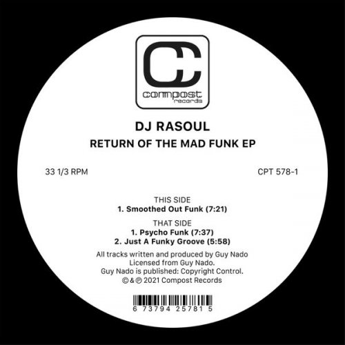 DJ Rasoul - Return of the Mad Funk EP (2021) FLAC