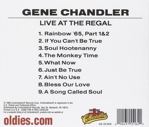 Gene Chandler - Live At The "Regal" (1994)