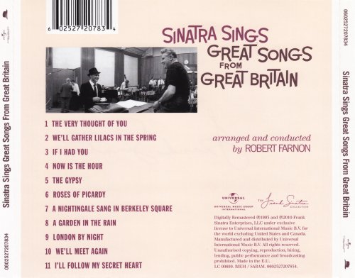 Frank Sinatra - Great Songs from Great Britain (1962) [2010]