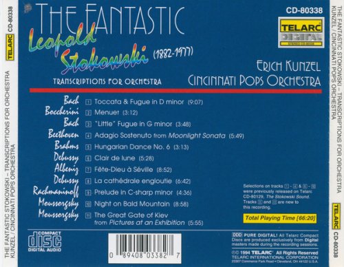 Erich Kunzel & Cincinnati Pops Orchestra - The Fantastic Stokowski (1994)