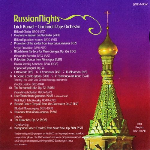 Erich Kunzel & Cincinnati Pops Orchestra - Russian Nights (2006)