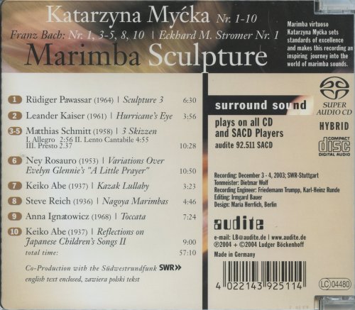 Katarzyna Mycka - Marimba Sculpture (2004) [SACD]