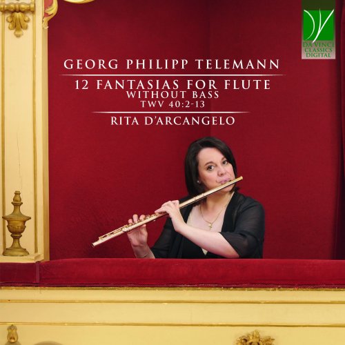 Rita D'Arcangelo - Telemann: 12 Fantasias for Flute without Bass, TWV 40:2-13 (2021)