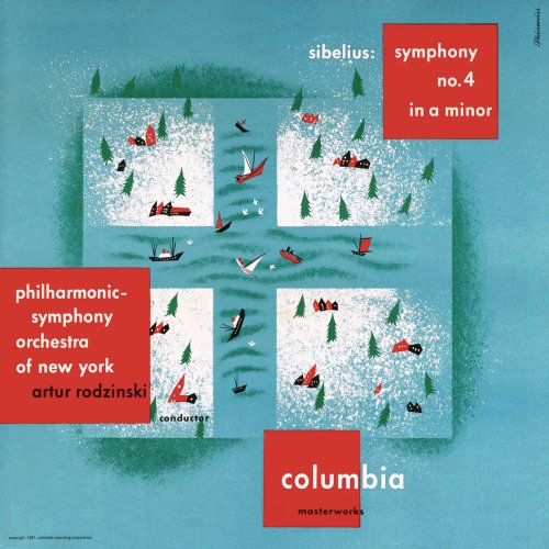 Artur Rodzinski - Sibelius: Symphony No. 4 in A Minor, Op. 63 (2021) [Hi-Res]