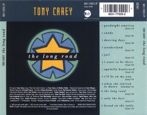 Tony Carey - The Long Road (1992)