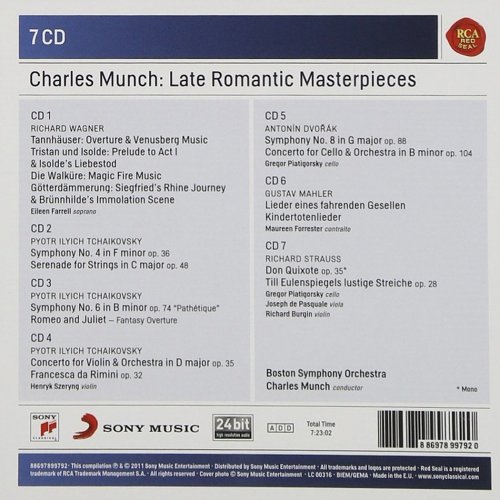 Charles Munch - Charles Munch: Late Romantic Masterpieces (2021)