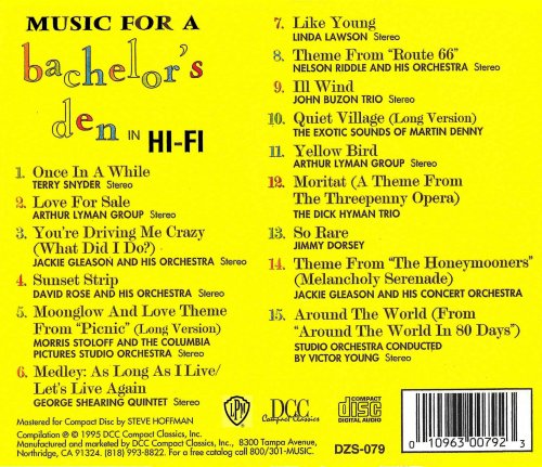 VA - Music For A Bachelor's Den In Hi-Fi (1995)