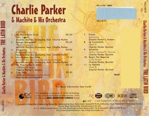 Charlie Parker & Machito & His Orchestra - The Latin Bird (2000)