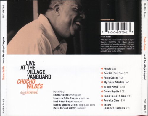 Chucho Valdes - Live at the Village Vanguard (1999)