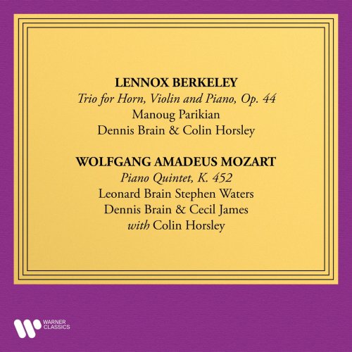 Manoug Parikian - Berkeley: Trio for Violin, Horn and Piano, Op. 44 - Mozart: Piano Quintet, K. 452 (1955/2021)