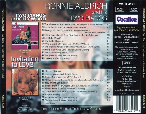 Ronnie Aldrich - Two Pianos in Hollywood / Invitation To Love (2004)