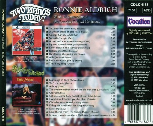 Ronnie Aldrich - Two Pianos Today / Soft & Wicked (2003)