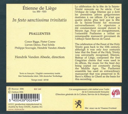 Psallentes, Henrik Vanden Abeele - Liege: In Festo Sanctissima Trinitati (2006)