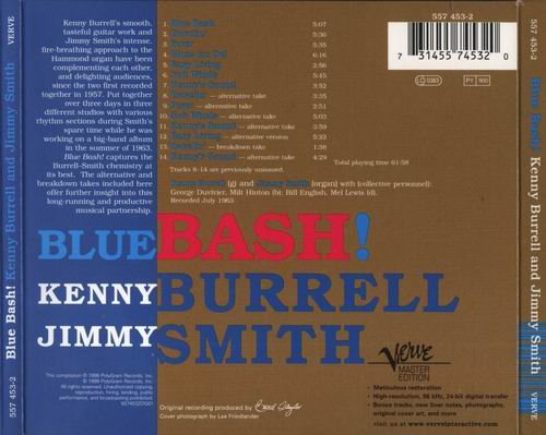 Kenny Burrell & Jimmy Smith - Blue Bash! (1963) 320 kbps+CD Rip