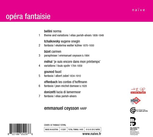 Emmanuel Ceysson - Opéra Fantaisies (2012)