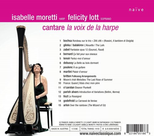 Isabelle Moretti, Felicity Lott - Cantare (2009)