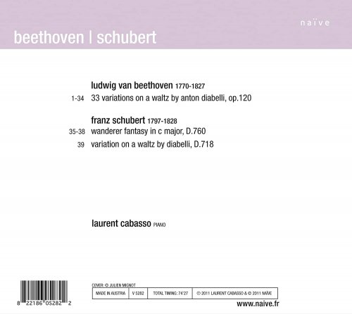 Laurent Cabasso - Beethoven: Variations Diabelli - Schubert: Fantaisie Wanderer (2011)